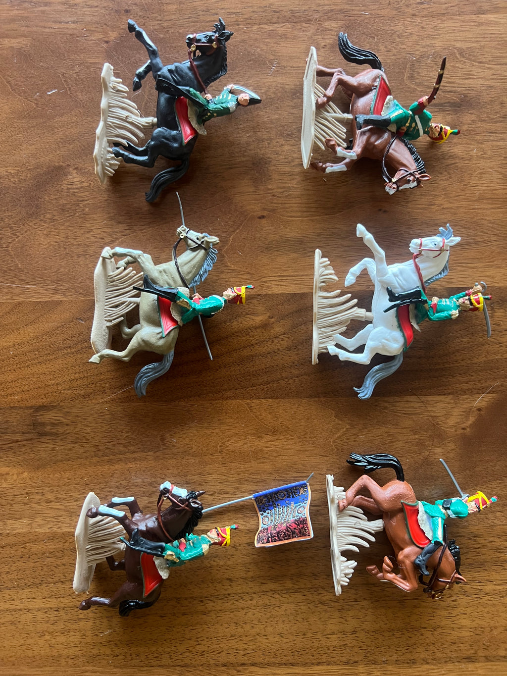 DSG Toy Soldiers British Cavalry, Napoleonic (6 mounted)