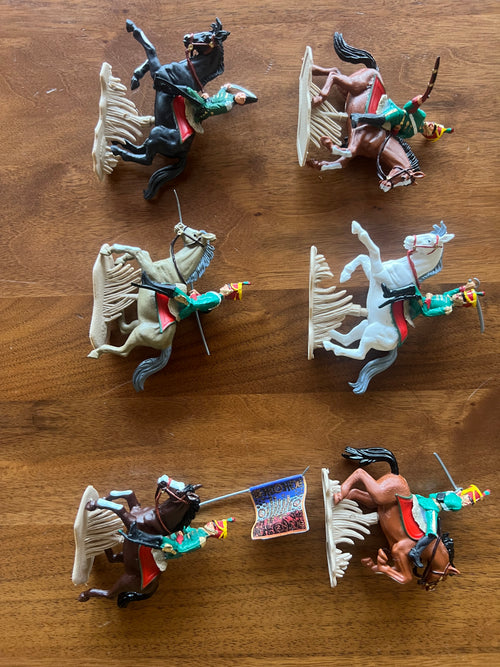 DSG Toy Soldiers British Cavalry, Napoleonic (6 mounted)