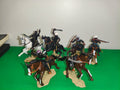 DSG Toy Soldiers Mounted Arabs, black tunics (6 mounted)