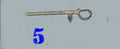 DSG Toy Soldiers Metal Swords (set of 5)