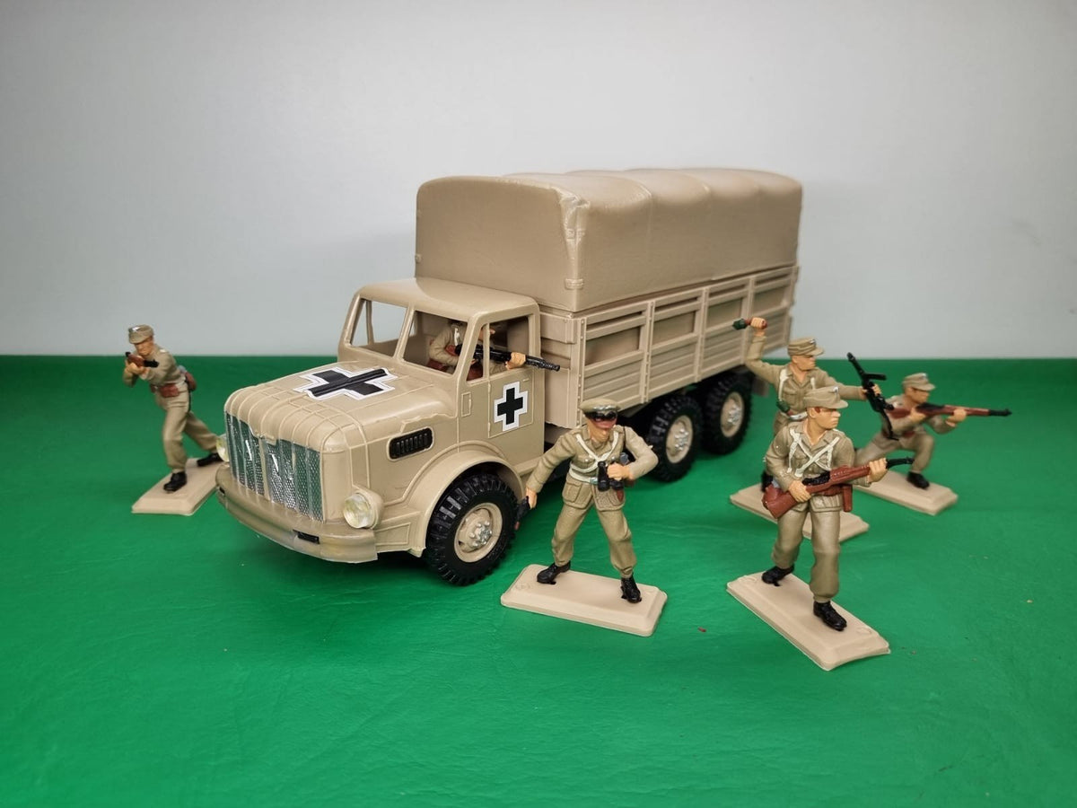 DSG Toy Soldiers Afrika Korps Truck, WWII