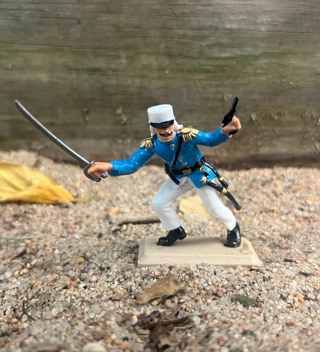 DSG Toy Soldiers French Foreign Legion Playset (foot + mounted + supply wagon)