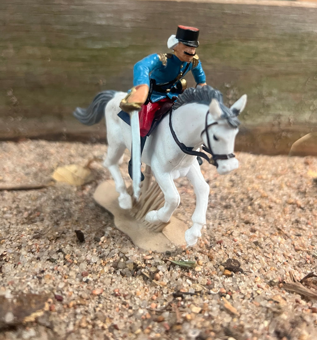 DSG Toy Soldiers French Foreign Legion Playset (foot + mounted + supply wagon)
