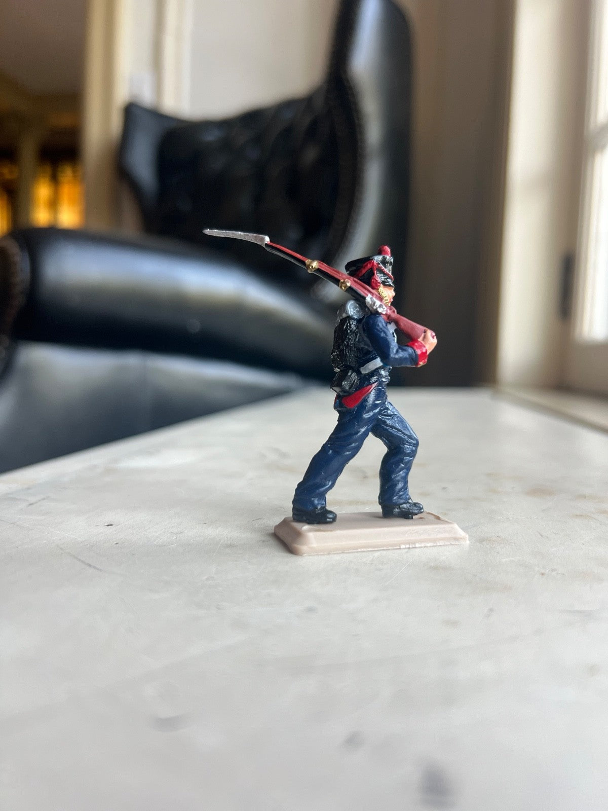 DSG Toy Soldiers French Infantry, Napoleonic (7 figures)