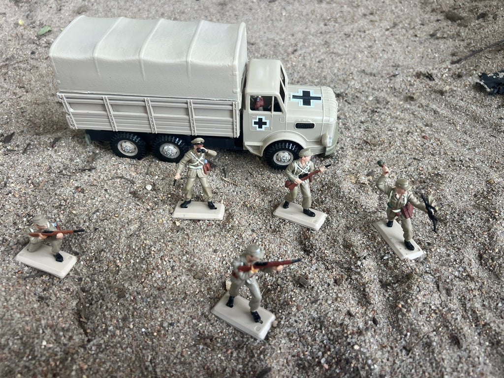 DSG Toy Soldiers Afrika Korps Truck, WWII